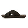 Country Hombre Sandalia Casual Tiras Cruzadas Cafe-ambar