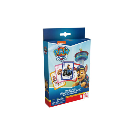 Juegos Paw Patrol - Juego de Cartas Gigantes Juegos Paw Patrol - Juego de Cartas Gigantes