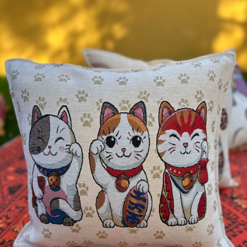 Funda Almohadon Gatito Modelo 4