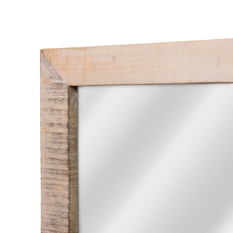 ESPEJO DE PARED MADERA-DE-MANGO NATURAL-BEIGE RECTANGULAR NEMUR