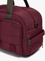 Bolso De Fin De Semana De Nylon rojo