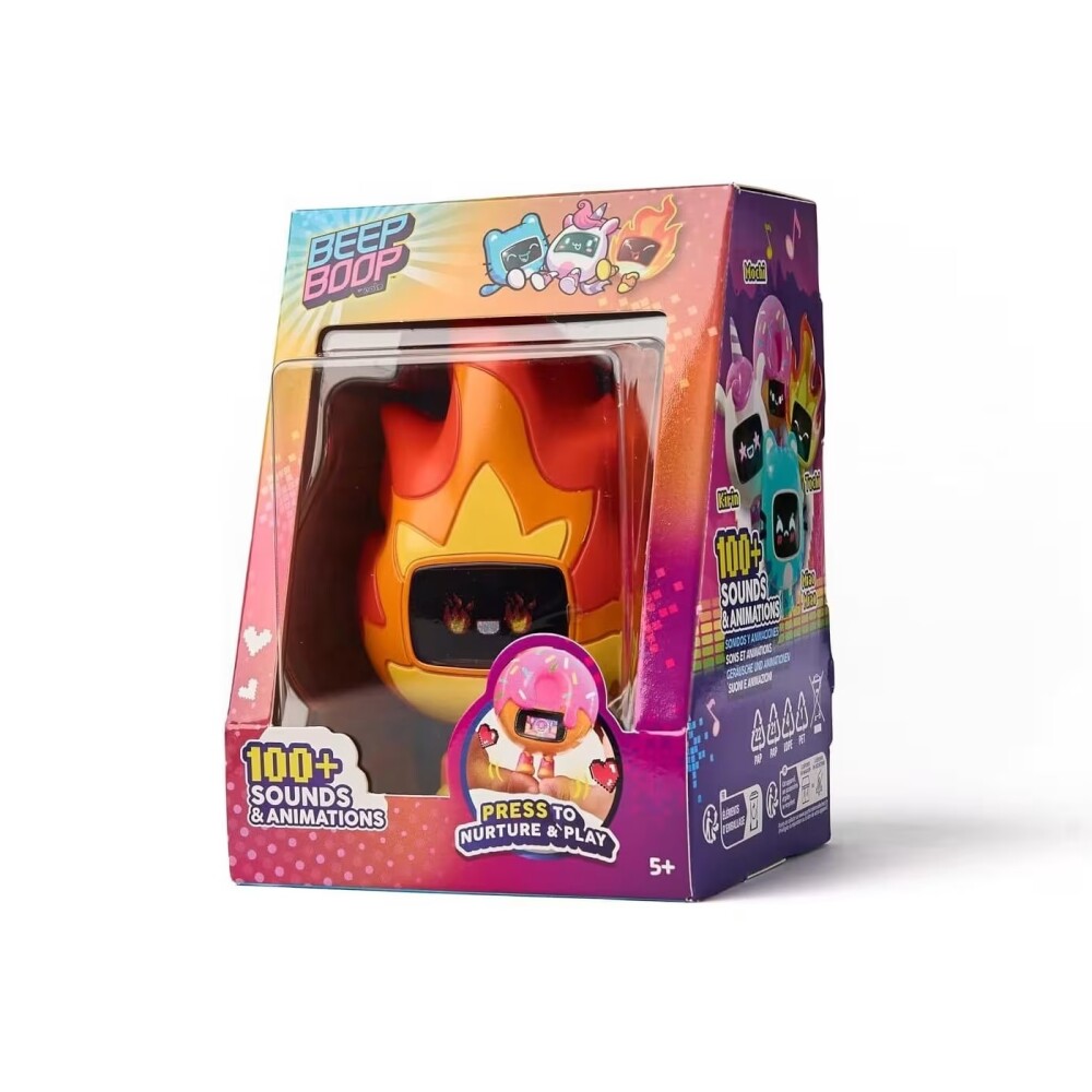 Beep Boop – Mascota Interactiva con Pantalla BEEP BOOP - INTERACTIVE PET WITH SCREEN - WINDOW BOX -
