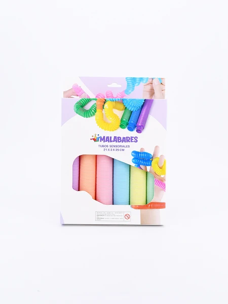 TUBOS SENSORIALES MULTICOLOR