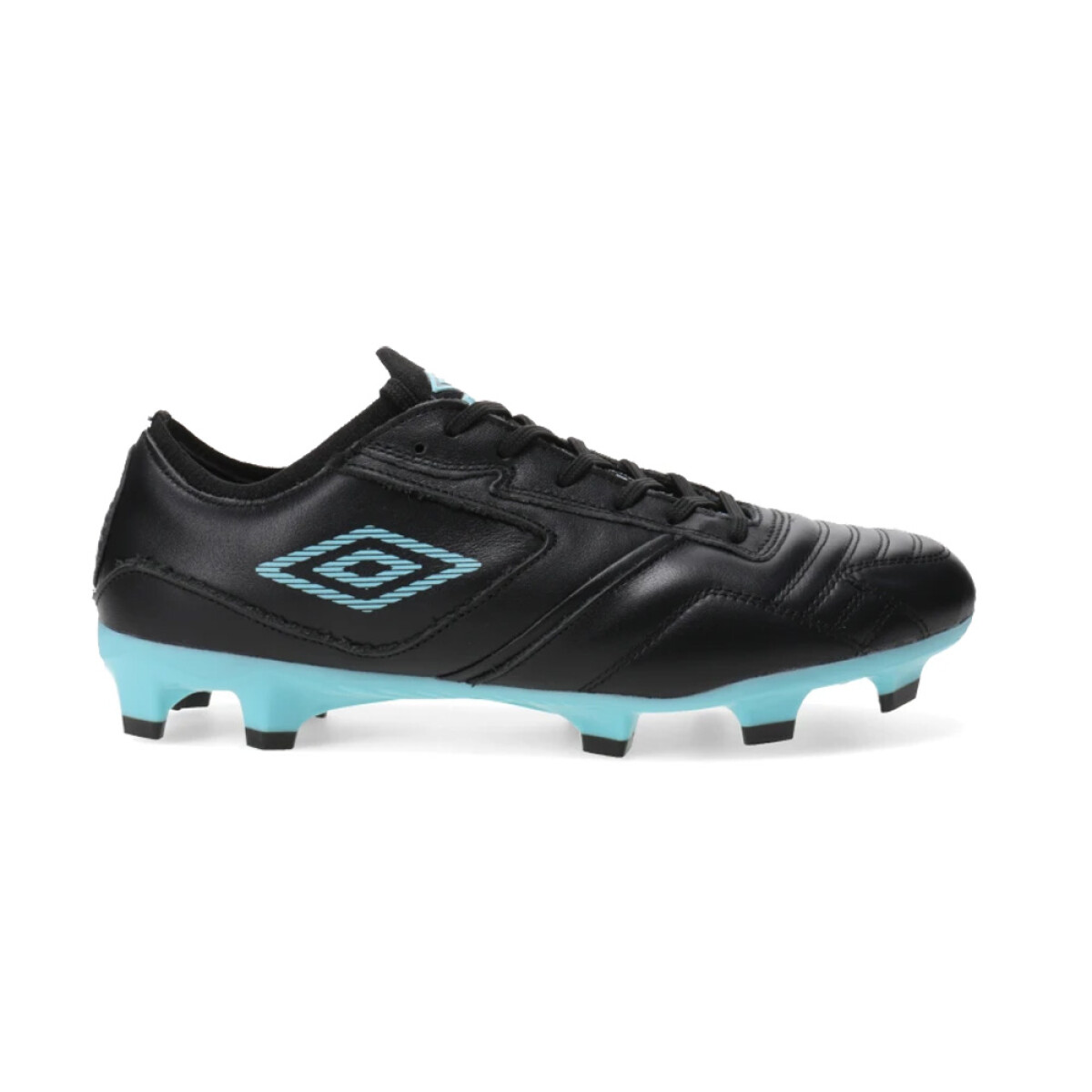 Championes Umbro Speed Hg - Black & Light Blue - Black & Light Blue 