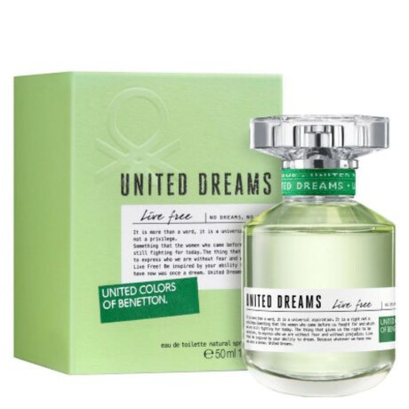 Perfume Benetton United Dreams Live Free EDT 50ml Perfume Benetton United Dreams Live Free EDT 50ml