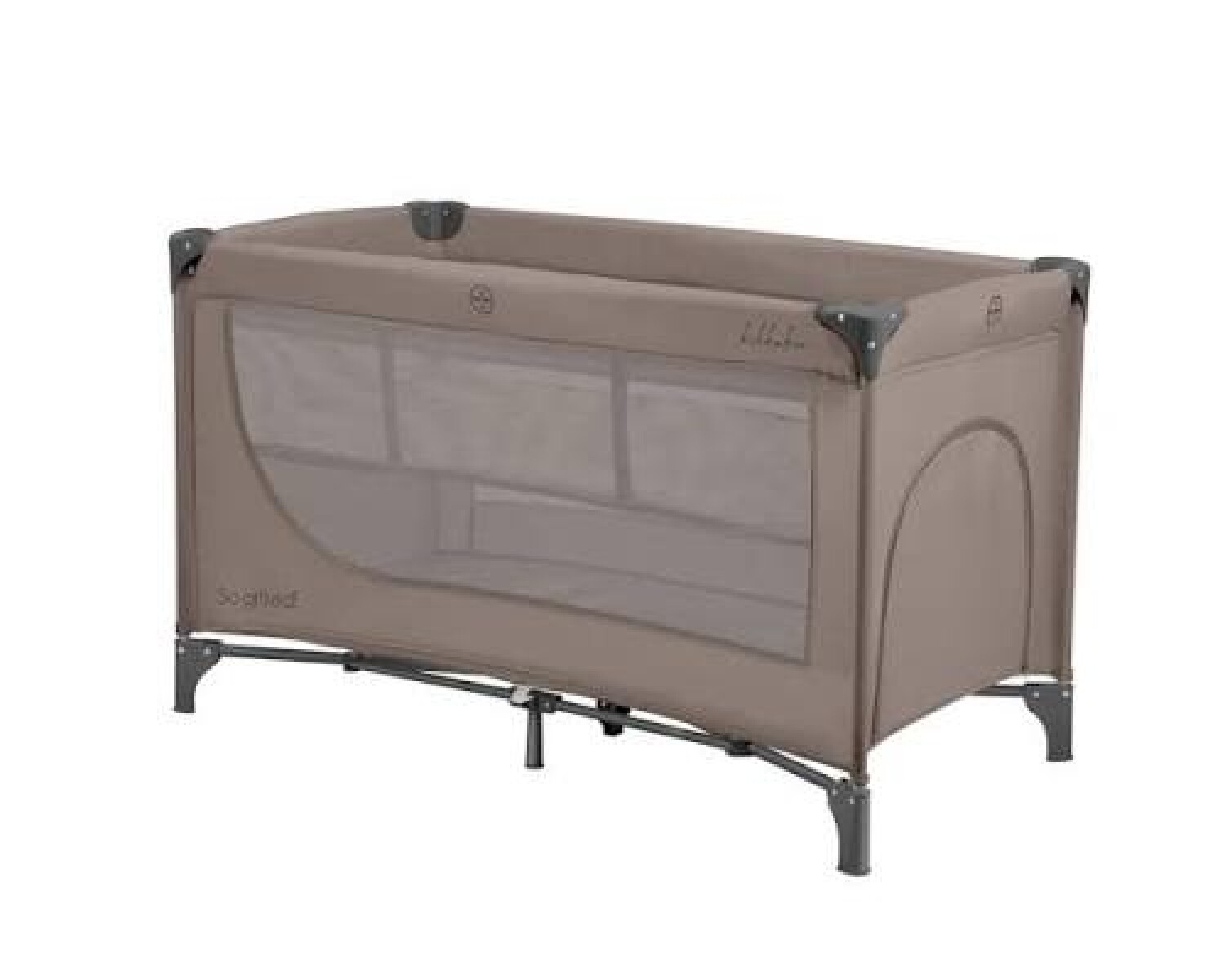 Practicuna 2 niveles KIKKABOO so gifted grey - beige 