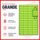 Estera individual doblable 1,80 x 0,9 m VERDE CLARO
