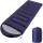 Sobre Dormir Capucha Colcha 190x83+ Bolso Camping Azul