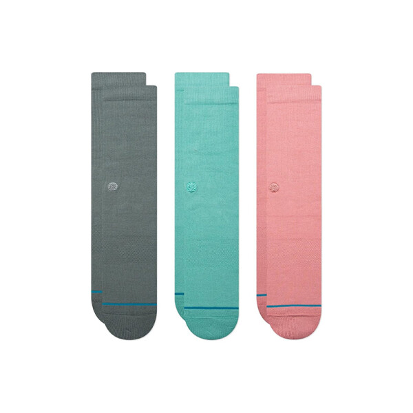 Medias Stance Icon 3 Pack Multicolor