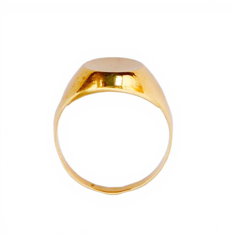 Anillo Mesa oval-Oro bajo-Sin Piedra-AN8209 sinpiedra
