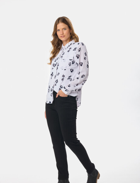 PANTALÓN DE JEAN SKINNY Negro
