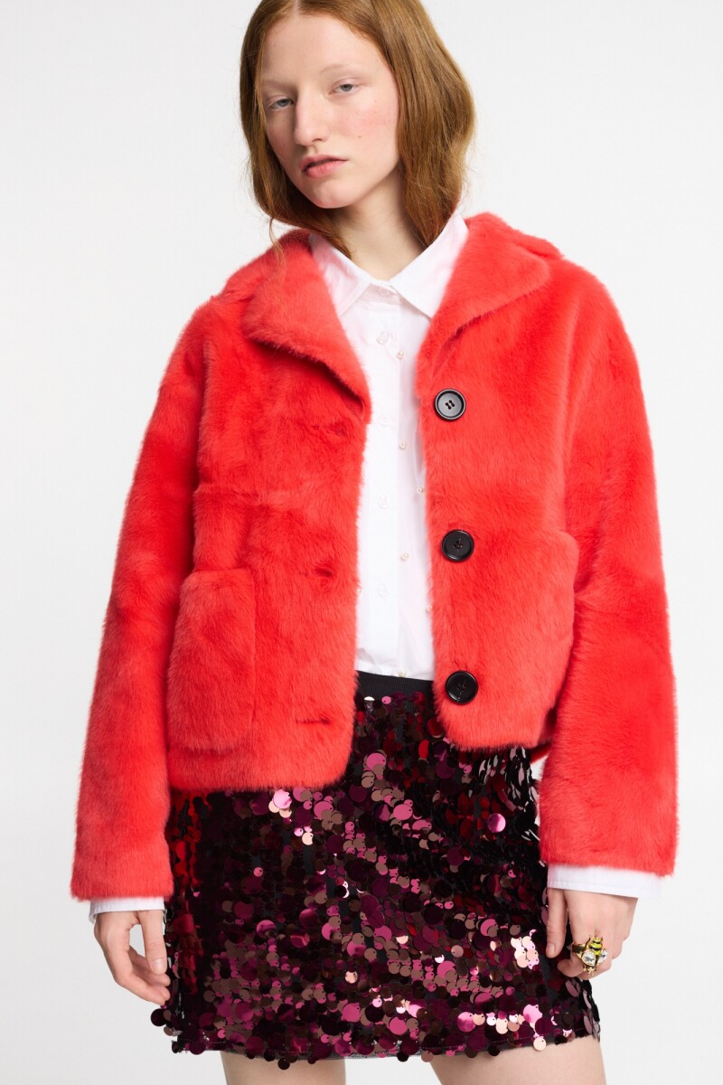 CHAQUETA Rojo