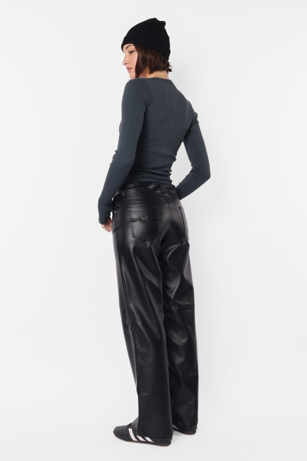Top Alanis Gris Plomo