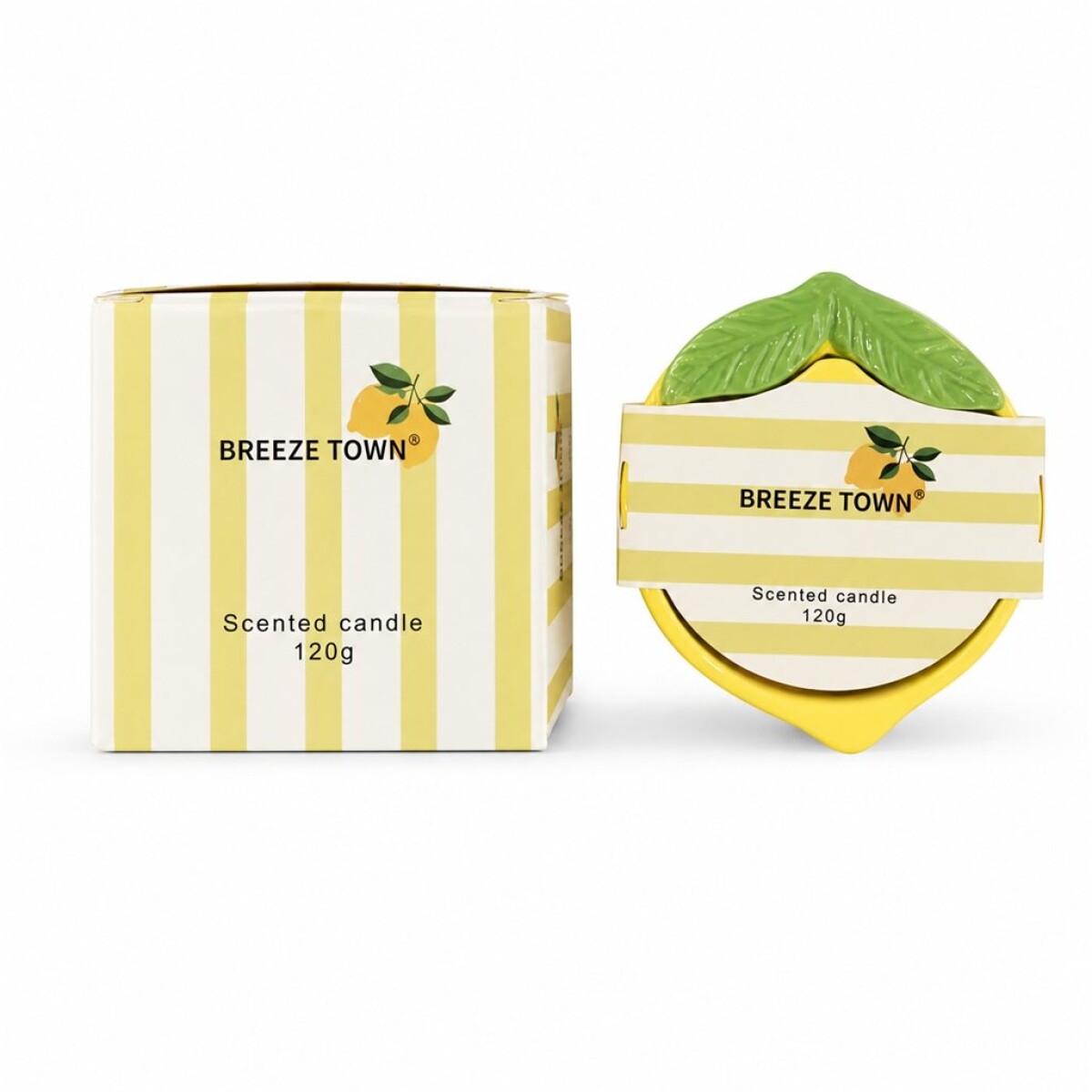 VELA AROMATICA DE FRUTA LIMON 