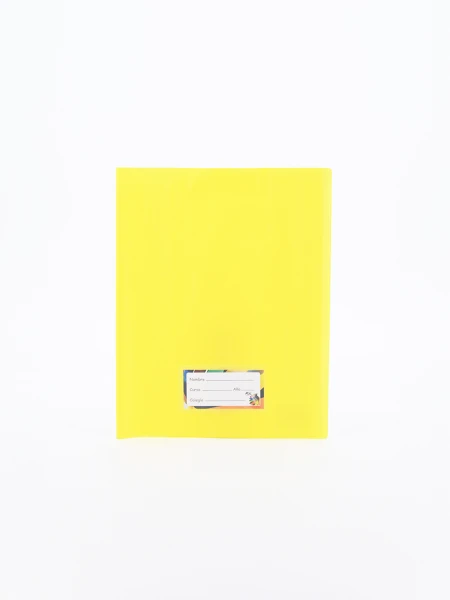 FORRO DE CUADERNO PVC AMARILLO