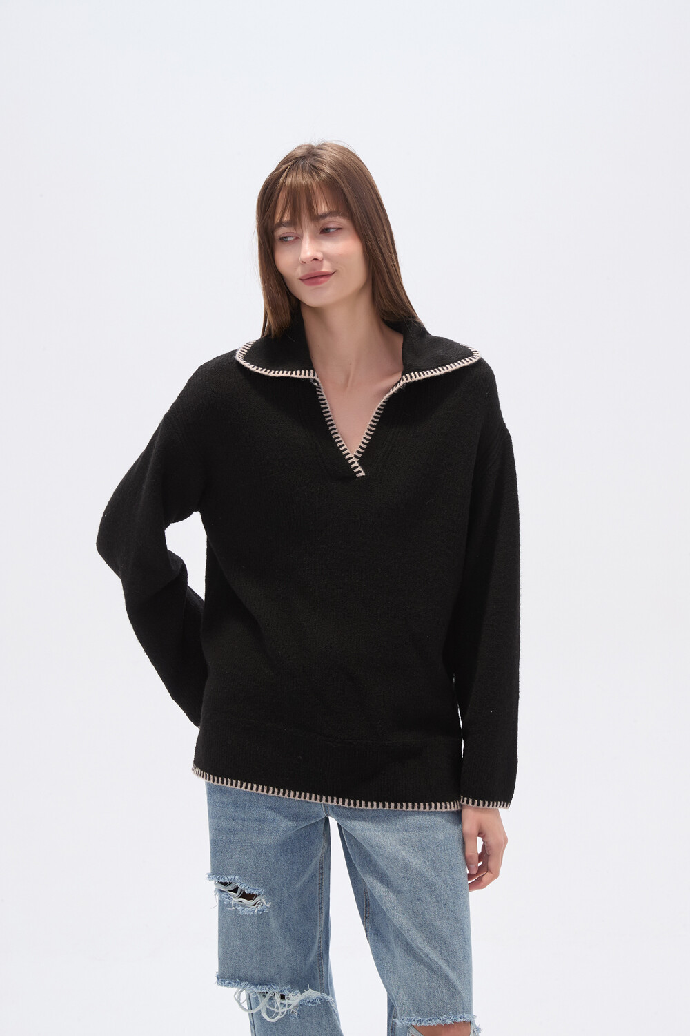 Sweater Aqua Estampado 1