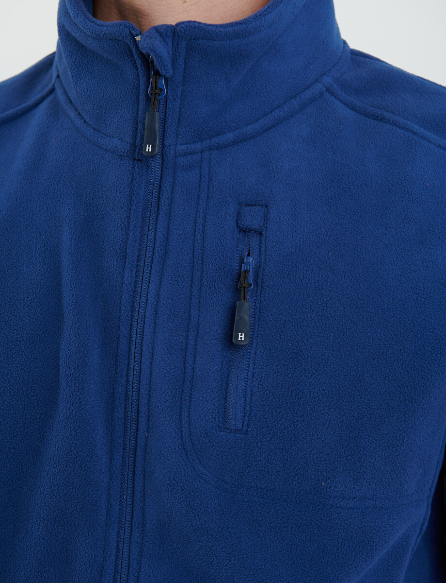 470563 CHALECO NAVIGATOR Azul Piedra Melange