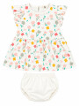 VESTIDO ESTAMPADO LENA OFF WHITE