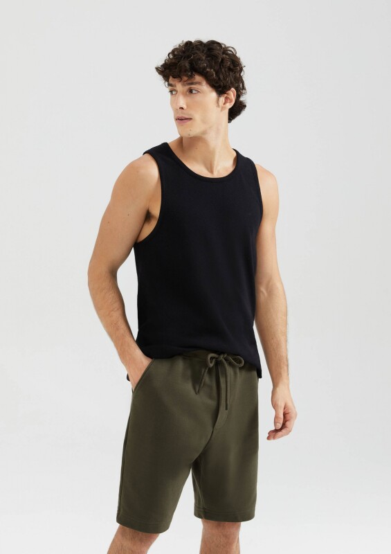 BERMUDA MASC CINZA ESCURO