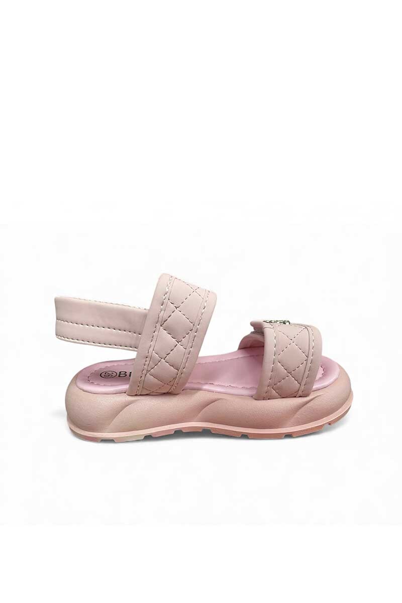 SANDALIA KIDS BIGBUG 2 VELCROS BI258 Rosa