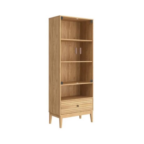 CRISTALERO 2 PUERTAS 1 CAJÓN 70 X 1,81 X 37 MIEL /MIEL CRISTALERO 2 PUERTAS 1 CAJÓN 70 X 1,81 X 37 MIEL /MIEL