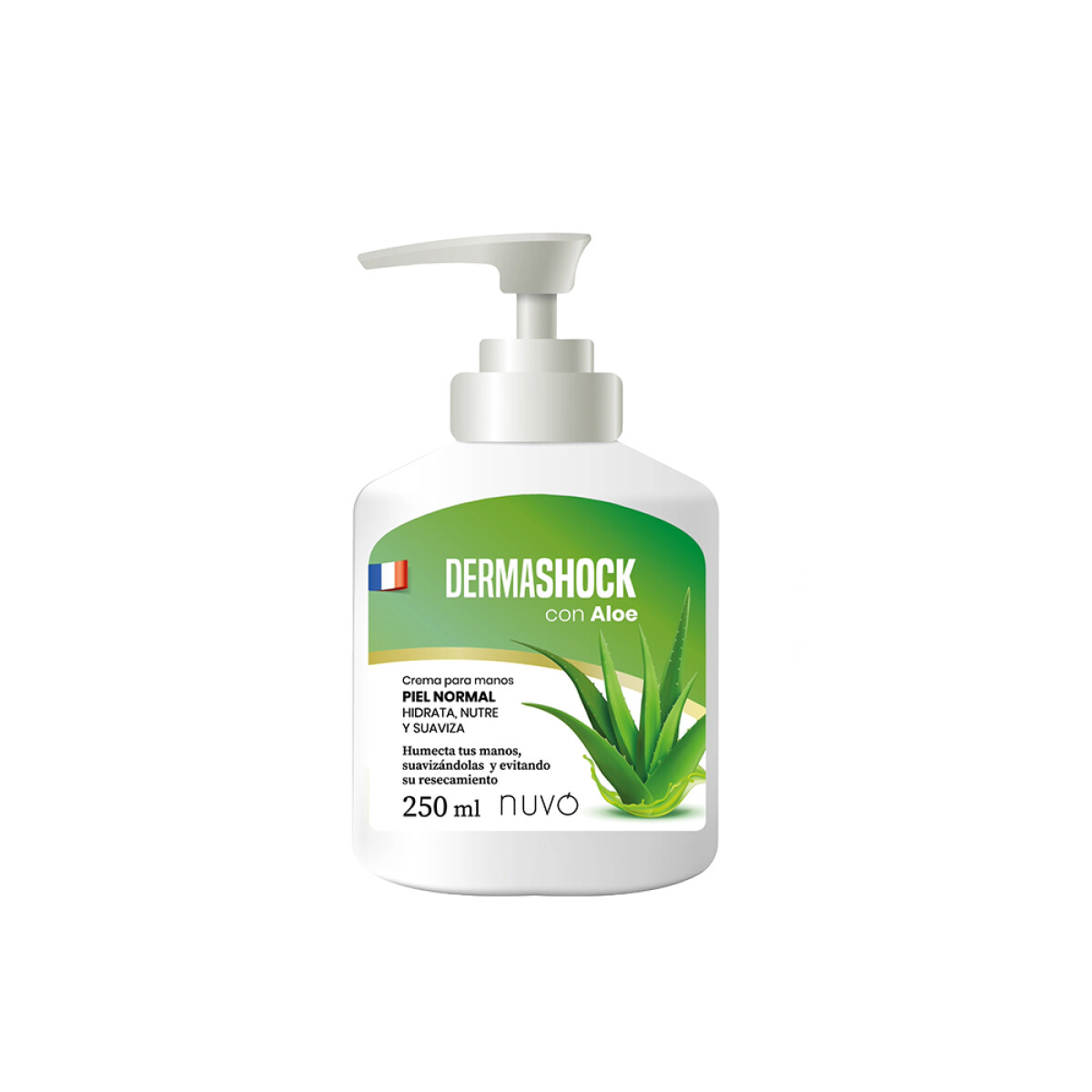 CREMA DE MANOS DERMASHOCK 250 ML - ALOE 