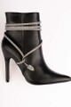 Botin serpiente Negro