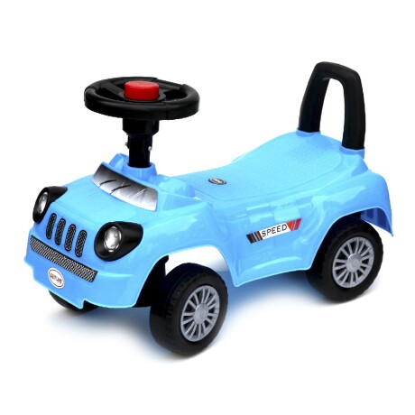 Buggy para Niños Modelo Auto con Bocina Azul