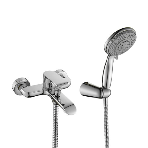 Griferia De Ducha Externa Monocomando Cromo Aqualia Alassio CROMO