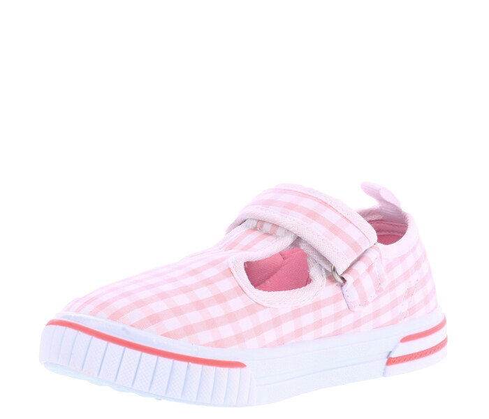 Guillerminas de Niña MINI Miss Carol MUM con tela a cuadros Rosado