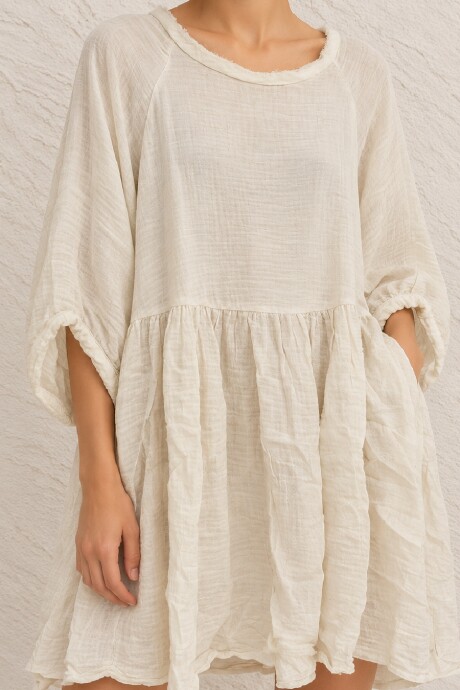 outlet Vestido Muselina