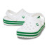 Crocs Crocband Clog T - Niños 1 a 5 años White/green Ivy