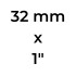 Codo H 25 x 1/2" PRACTO Codo H 32 X 1" Practo