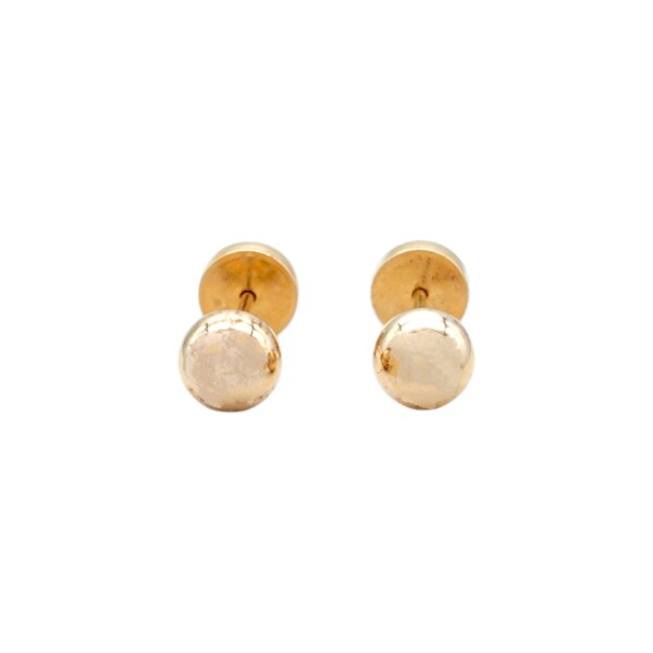 Abridores Bolitas-Oro Bajo-Sin Piedra-AB8046 Sinpiedra