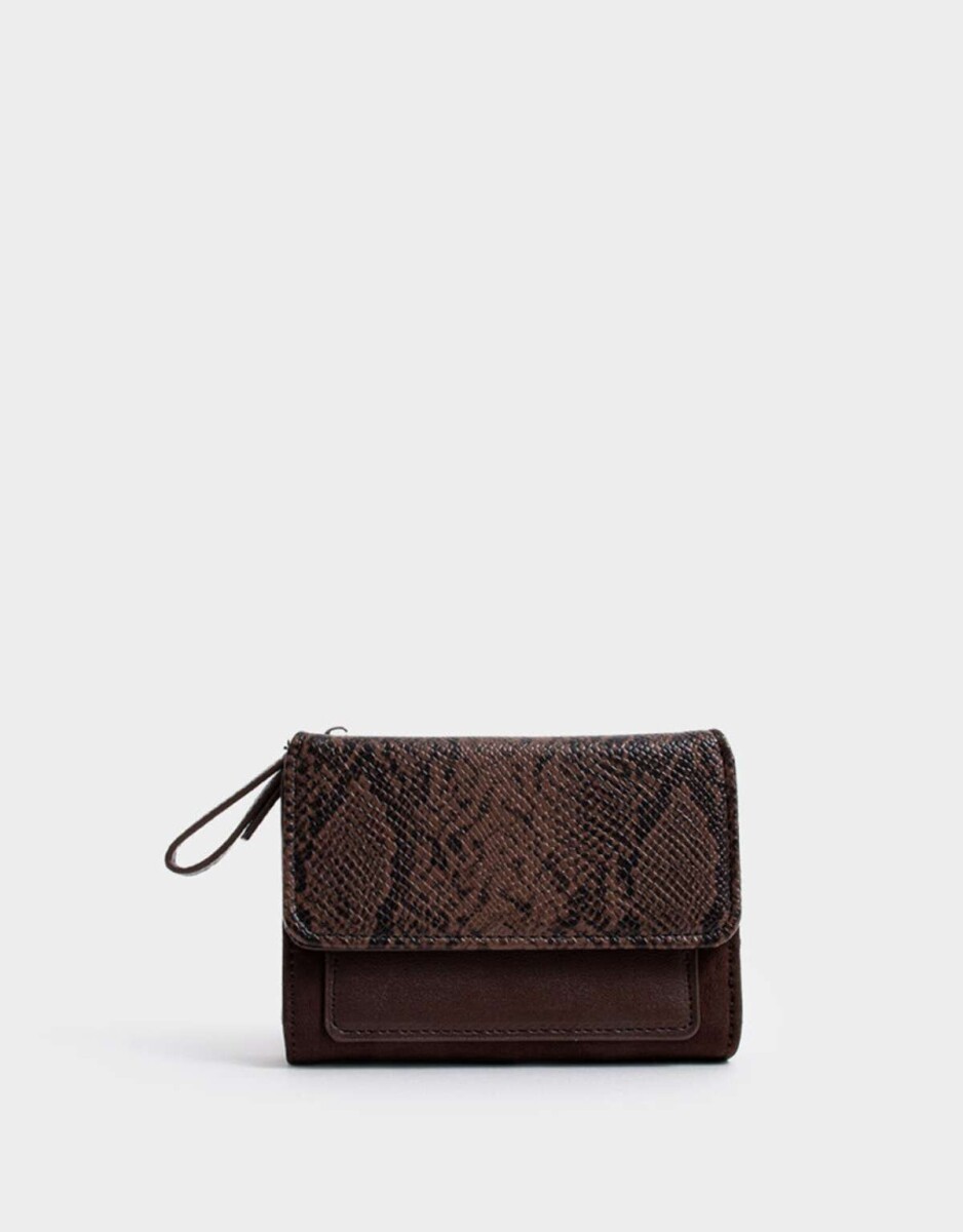 Billetera - Marron Oscuro 