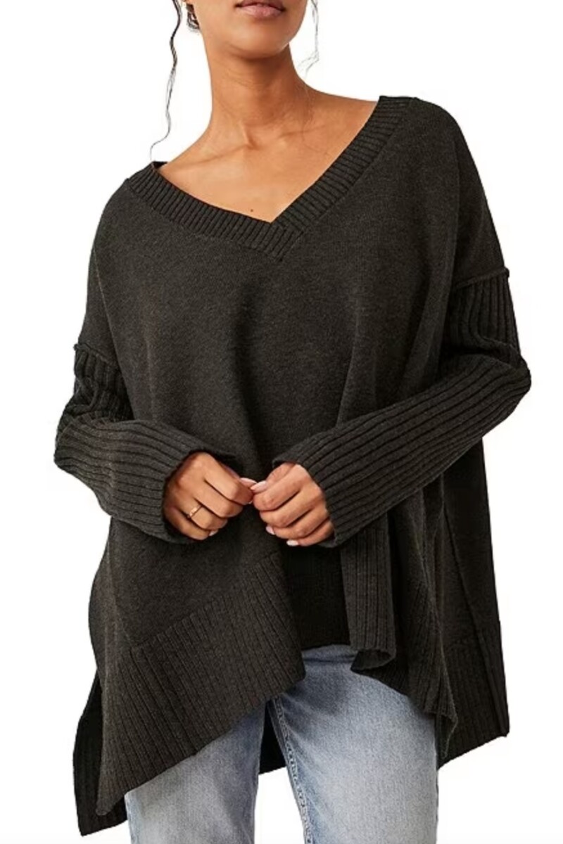 ORION A LINE TUNIC Negro