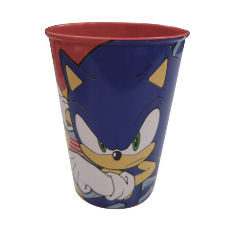 Vaso Plástico Sonic 320 ml ROJO
