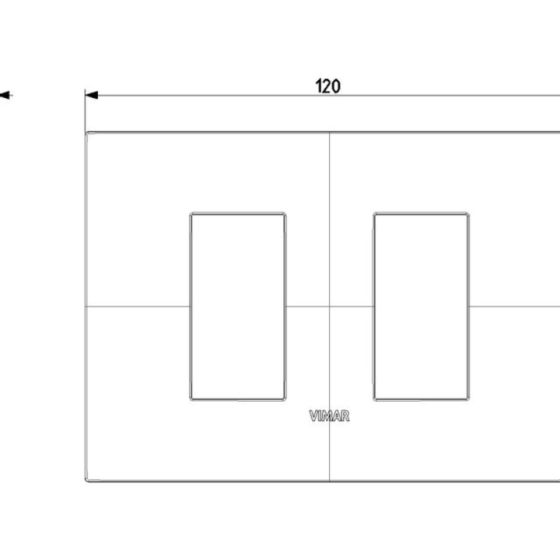 PLACA DE 2 PUNTOS NEGRA NEVE UP PLACA DE 2 PUNTOS NEGRA NEVE UP
