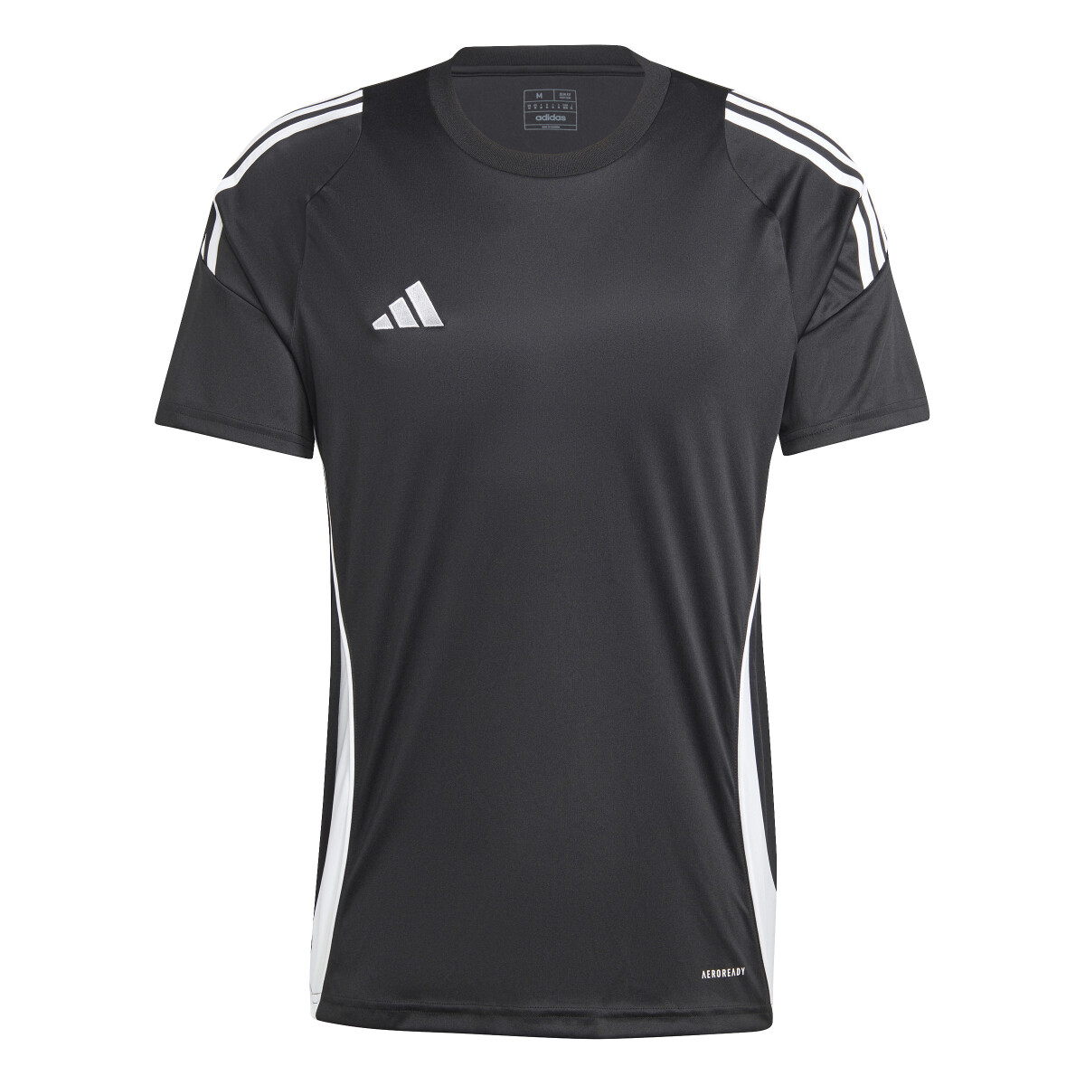 Remera de Hombre Adidas Tiro 24 - Negro - Blanco 