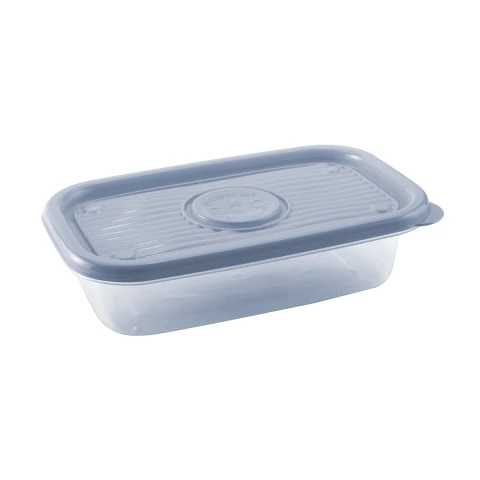 Recipiente Rectangular 520ml Varios Colores CELESTE