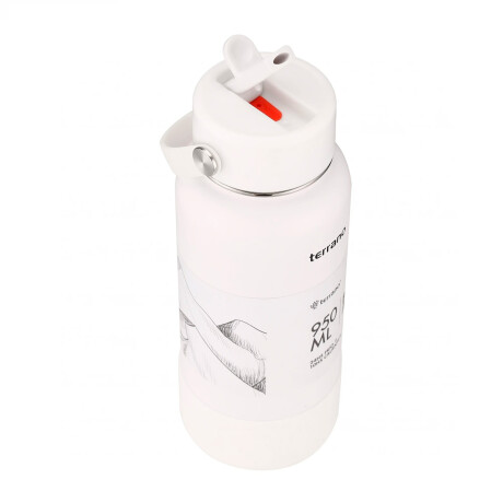 Botella Térmica Terrano 950ML con Pico BLANCO