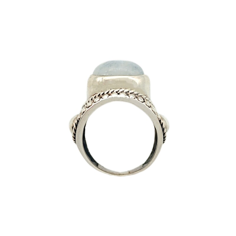 Anillo Oval-Plata 925-Piedra Luna-AN3091 conpiedra