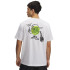 UA M 60/40S Racquet Club SS-WHT WHT-100