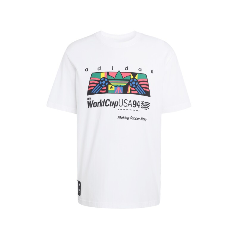 REMERA adidas ARCHIVE AFRICA 94 White