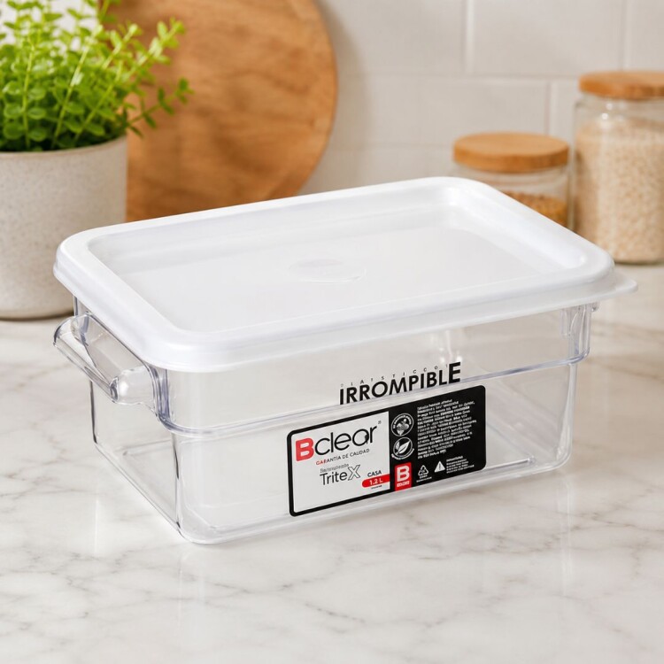Caja Organizadora de Tritex Bclear 1,8 litros Caja Organizadora de Tritex Bclear 1,8 litros