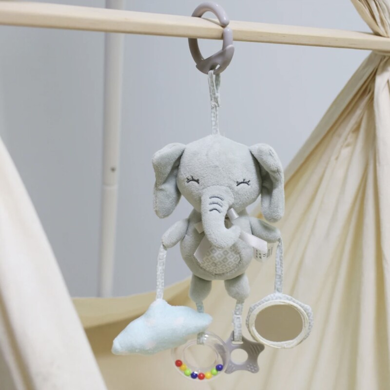 Colgante Elefante con Accesorios y Espejo Colgante Elefante con Accesorios y Espejo