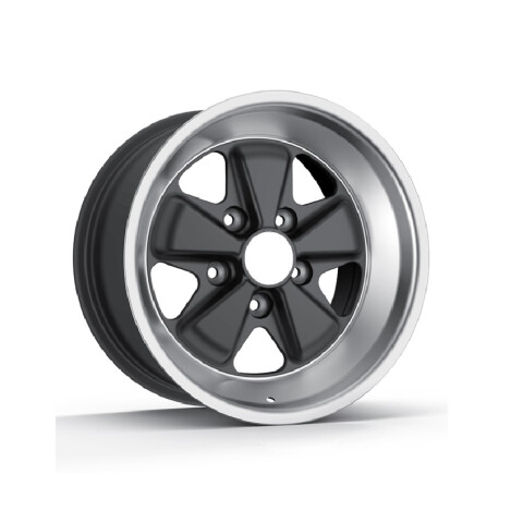 LLANTA PORSCHE PLATA Y NEGRO FUCHS (OUTLET) Llanta Porsche Plata Y Negro Fuchs (outlet)