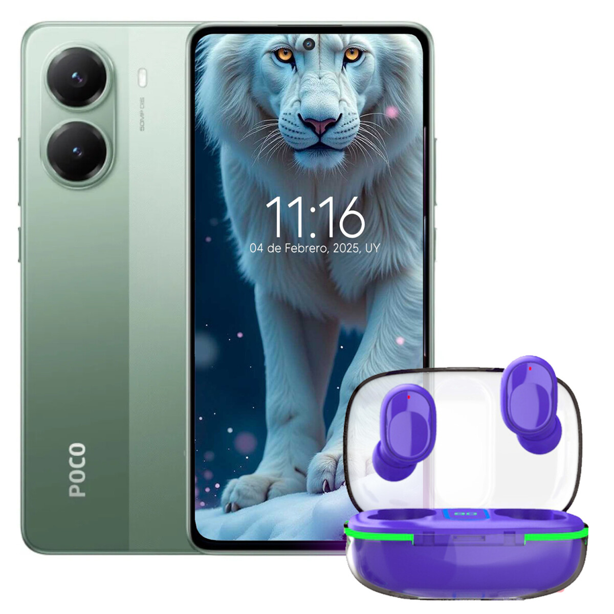 Xiaomi Poco X7 Pro 12/256 Gb 5g + Regalo - VERDE 
