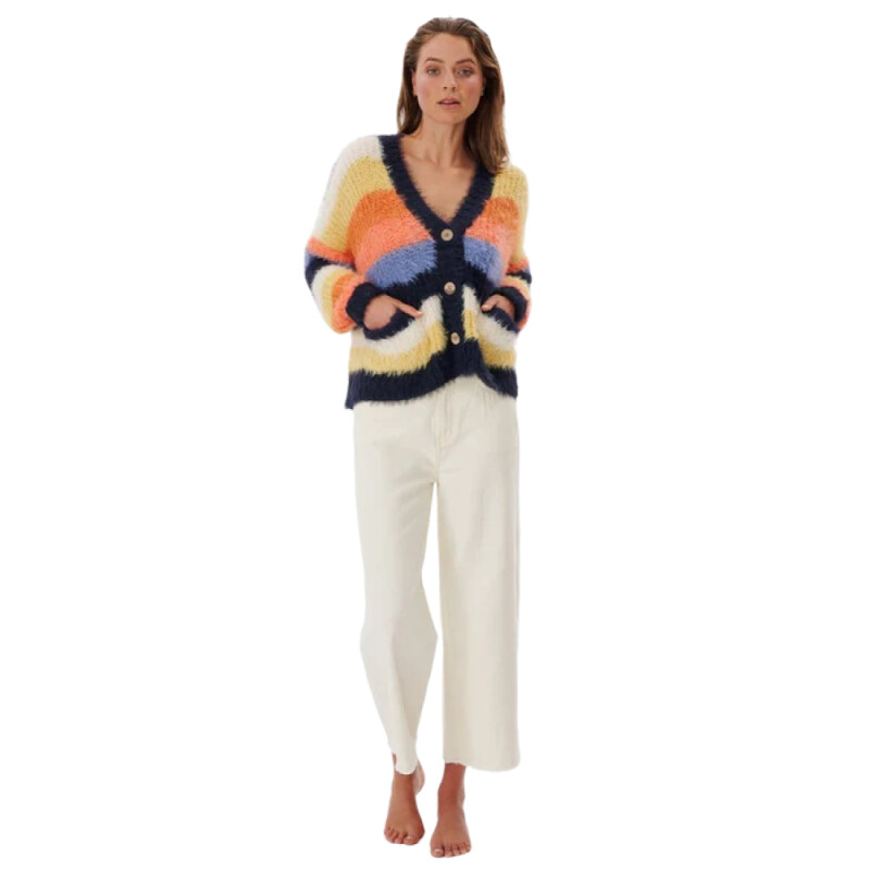 Buzo Rip Curl Melting Waves Cardigan - Multicolor Buzo Rip Curl Melting Waves Cardigan - Multicolor