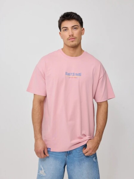 T-SHIRT RUSTY EXAVI ROSADO